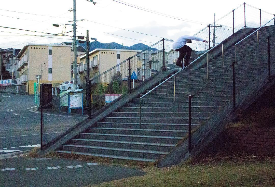 Soichiro Kanashima AO Makio Gap из видео Daruma, снятого для Them Skates Japan