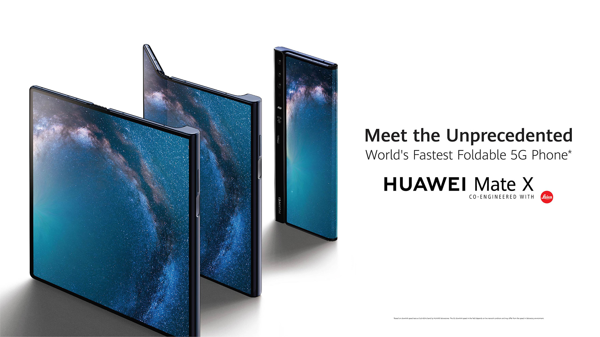 Реклама Huawei Mate X Handset с Leica